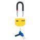 Замок Oxford Boss Alarm 14mm Disc Lock Yellow OF3 фото 6