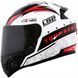 Шлем LS2 FF353 Rapid Thunder Gloss White Black Red L 103533058L фото 1