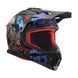 Мотошлем LS2 MX708 FAST II ZOMBIE II BLACK RED BLUE-06 S 467082426S фото 2