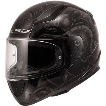 Мотошлем LS2 FF353 Rapid 2 Azteca Matt Black Gray (L) 163536175L фото