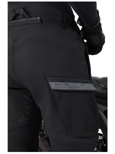 Купить Мотоштаны Shima Akira Jogger Black XS 000007219_1 в