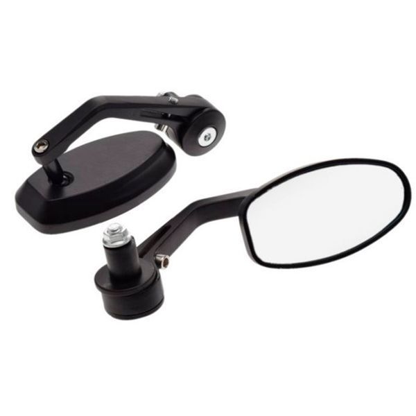 Зеркала в торец руля LU0220 Black 000004493 фото