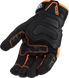 Моторчатки LS2 Vega Man Gloves Black Orange 70150S0150L фото 2