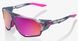 Окуляри Ride 100% NORVIK - Translucent Grey - Purple Multilayer Mirror Lens, Mirror Lens 60031-00008 фото 1