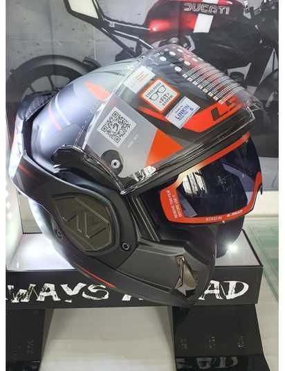 Купить Шлем LS2 FF906 Advant Kuka Matt Black Red M 569063732M в