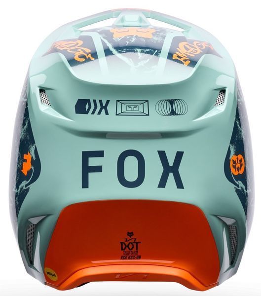 Шолом FOX V1 Helmet - IMAGE PRINT [Arctic], L 38640-C84-L фото