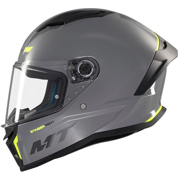 Мотошлем MT STINGER 2 A12 Solid Gloss Grey XXS 000006508_1 фото