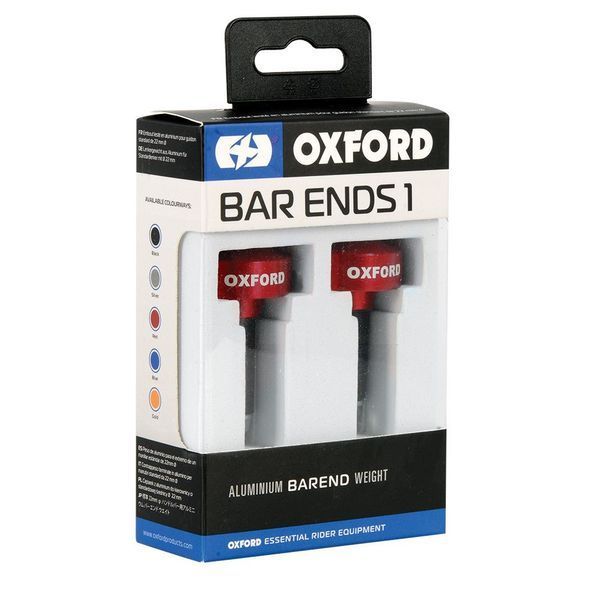 Oxford BarEnds 1 - Red OX590 фото