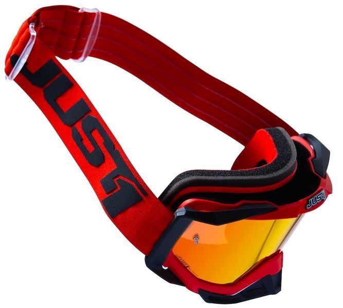 Очки Just1 Goggle Iris 2.0 Logo Red - Black Mirror Red Lens 298008007102601 фото