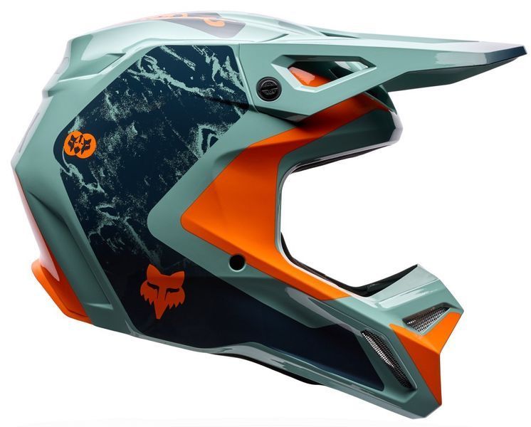 Шолом FOX V1 Helmet - IMAGE PRINT [Arctic], L 38640-C84-L фото