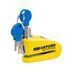 Замок Oxford Alpha XA14 Alarm Disc Lock Yellow/Black LK217 фото 6
