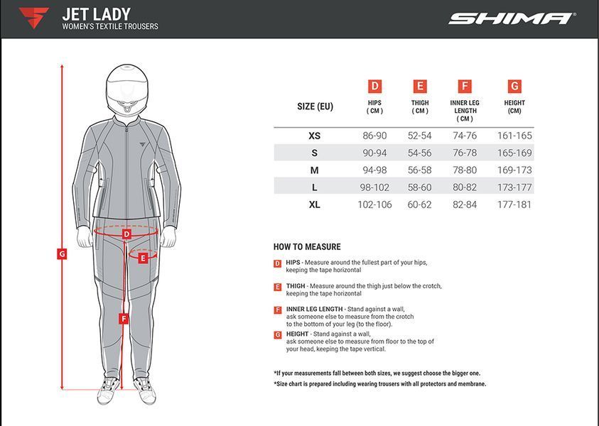 Мотоштаны Shima Jet Black Lady S 000003547_3 фото