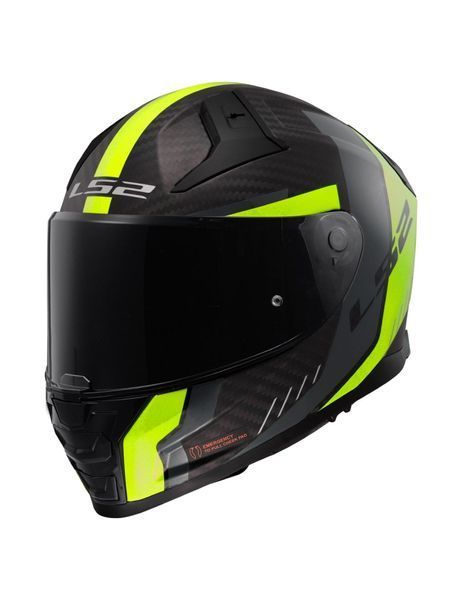 Шолом LS2 FF811 Vector 2 C Grid Matt Hi-Vis Yellow XS 168115354XS фото