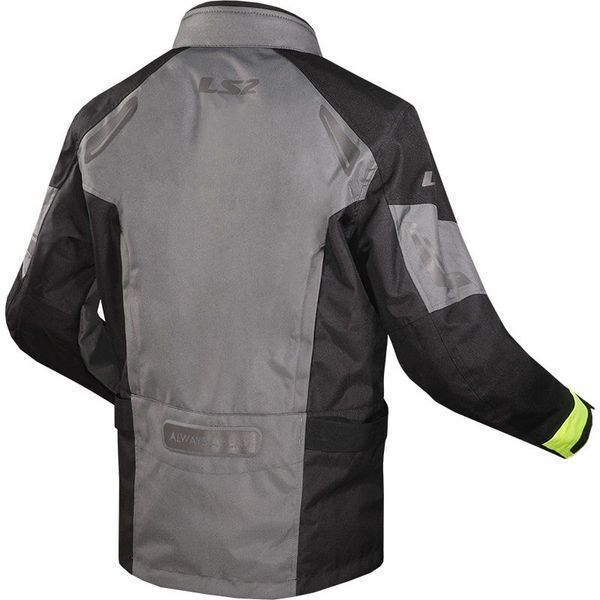 Куртка LS2 Phase Man Jacket Grey Black Yellow (M) 6200J6108M фото