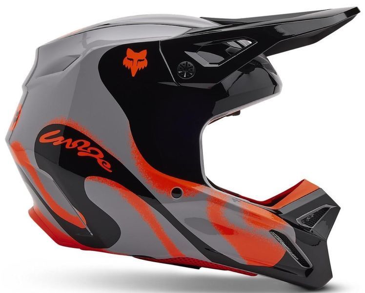 Шлем FOX V1 Helmet - EMOTION [Steel Gray], XXL 33123-172-2X фото