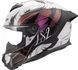 Мотошолом LS2 FF820 Rapid 3 Boho White Black Pink XS 168200902XS фото 9