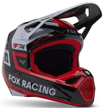 Шлем FOX YTH V1 Helmet - RACE SPEC [Flo Red], YS 33047-110-YS фото