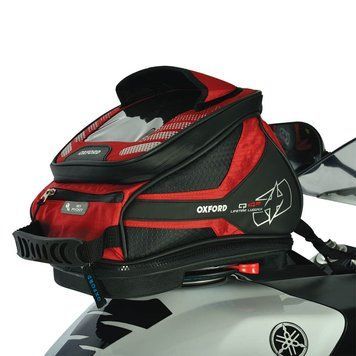 Швидкозйомна сумка на бак Oxford Q4R Tank Bag - Red OL291 фото