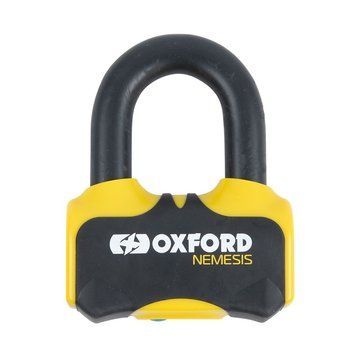 Замок Oxford Nemesis 16mm Disc Lock Yellow LK471 фото