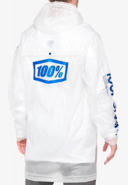 Дощовик Ride 100% TORRENT Raincoat [Clear], S 39013-010-10 фото