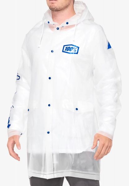 Дощовик Ride 100% TORRENT Raincoat [Clear], S 39013-010-10 фото