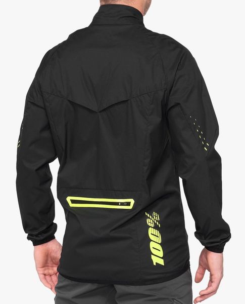 Куртка Ride 100% CORRIDOR Windbreaker Jacket [Black], M 39501-014-11 фото