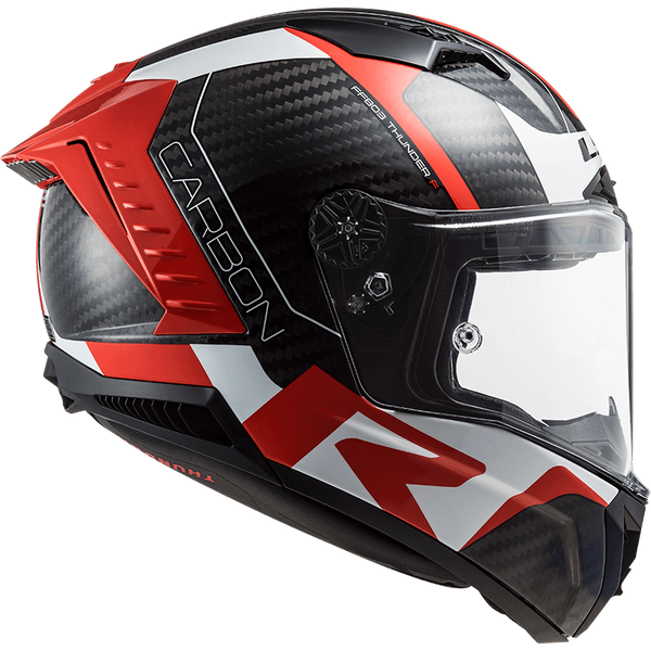 Шлем LS2 FF805 Thunder C Racing 1 Red White M M 108058002M фото