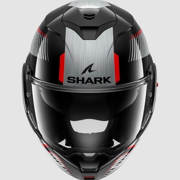 Мотошолом Shark Oxo Sikter Black Chrom Silver XL HE8710EKUSXL фото