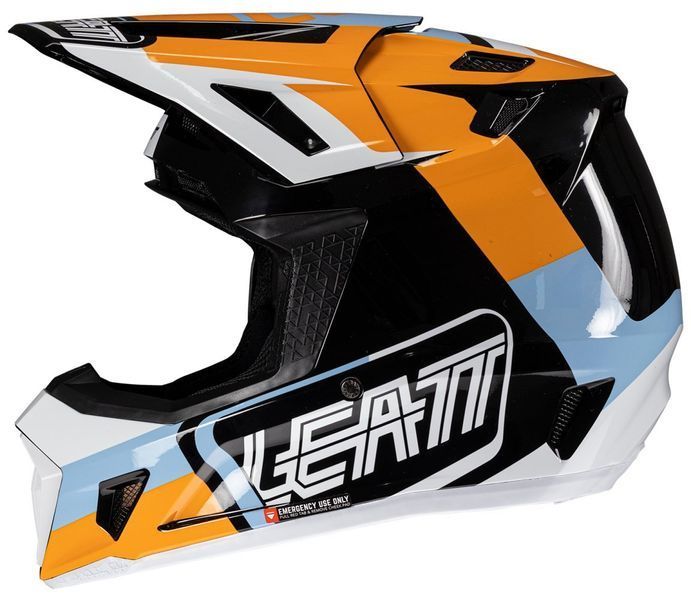 Шлем LEATT Moto 7.5 Helmet + Goggle [Orange], M 1025100322 фото