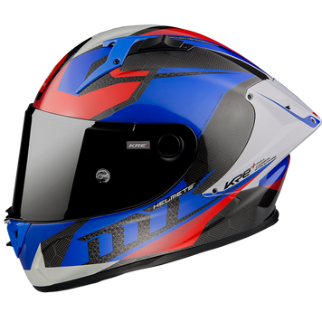 Мотошолом MT KRE+ Carbon Projectile D7 Gloss Pearl Blue XS 000003902_1 фото