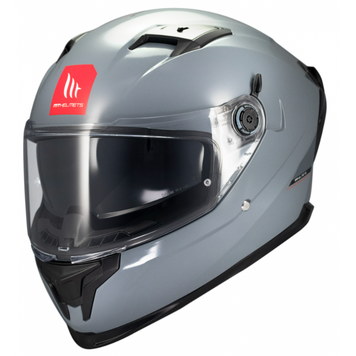 Мотошолом MT BRAKER SV Solid Gloss Grey A12 XS 000007027_1 фото