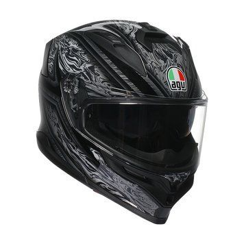 Мотошлем AGV K7 (E2206) DAMASCUS black/silver M 2118399001 010M фото