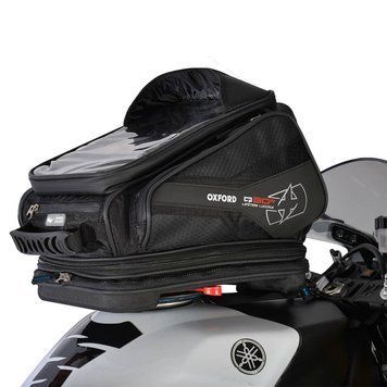 Мото сумка на бак швидкозйомна Oxford Q30R QR Tank Bag - Black OL270 фото