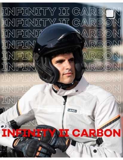 Купити Шолом LS2 OF603 Infinity 2 Gloss Carbon L в Україні | LS2