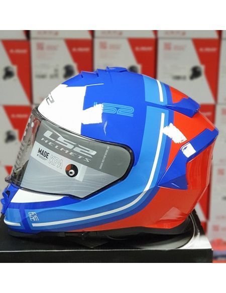 Шолом LS2 FF800 Storm Slant Gloss Blue Red S 108002532S фото