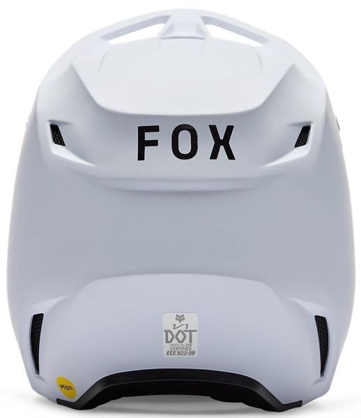 Шолом FOX YTH V1 Helmet - SOLID [White], YM 31405-067-YM фото
