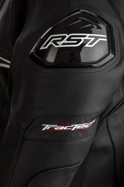 Куртка RST Tractech Evo 4 CE Leather Jacket Black / Black XL 102357Black/Black46 фото