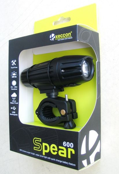 Вело фара Xeccon Spear 600 USB xec-spear-600 фото