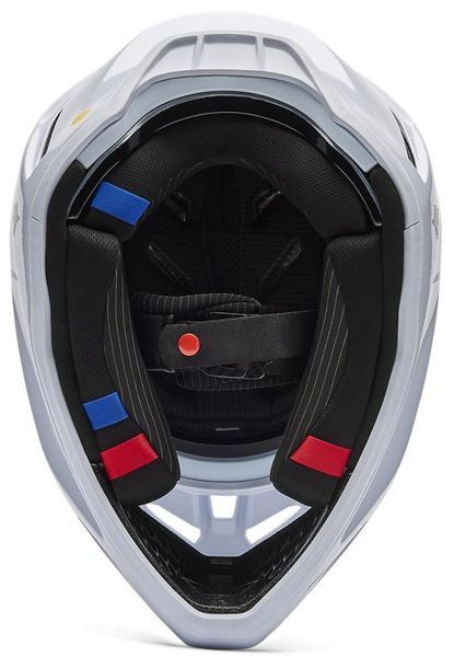 Шолом FOX V3 RS Helmet - FRACTURE [White], XXL 36382-008-2X фото