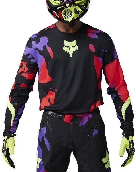 Джерси FOX 360 Jersey - THROTTLE [Black], L 33007-001-L фото