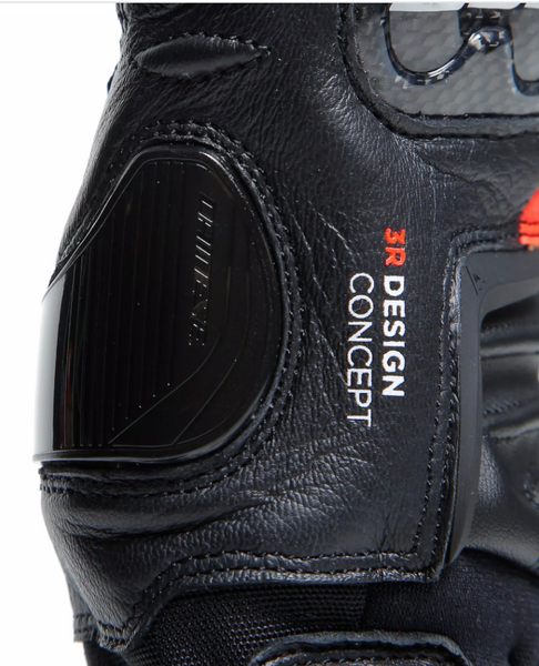 Мотоперчатки Dainese CARBON 4 SHORT Leather Black Red M 201815958628M фото
