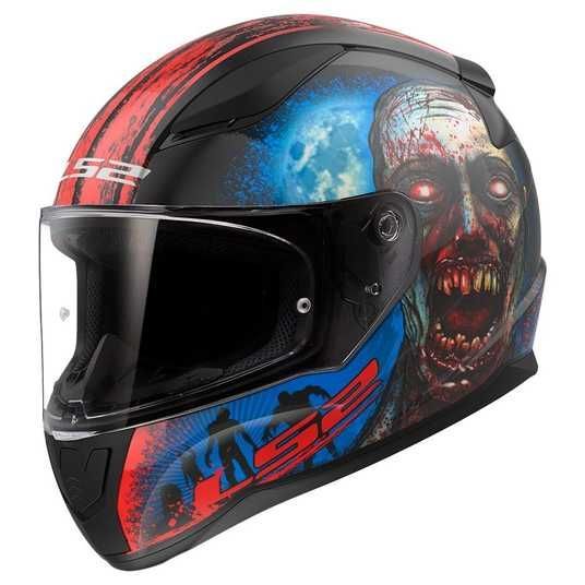 Купити Шолом LS2 FF353 Rapid 2 Zombie Black Red M в Україні | LS2