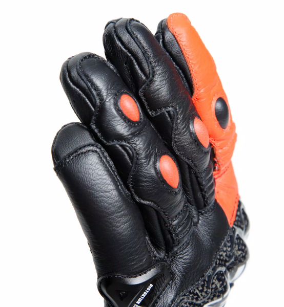 Мотоперчатки Dainese CARBON 4 SHORT Leather Black Red M 201815958628M фото