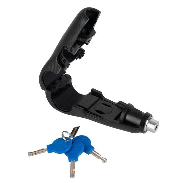 Замок-блокатор із сигналізацією Oxford LeverLock Alarm Black LK303 фото