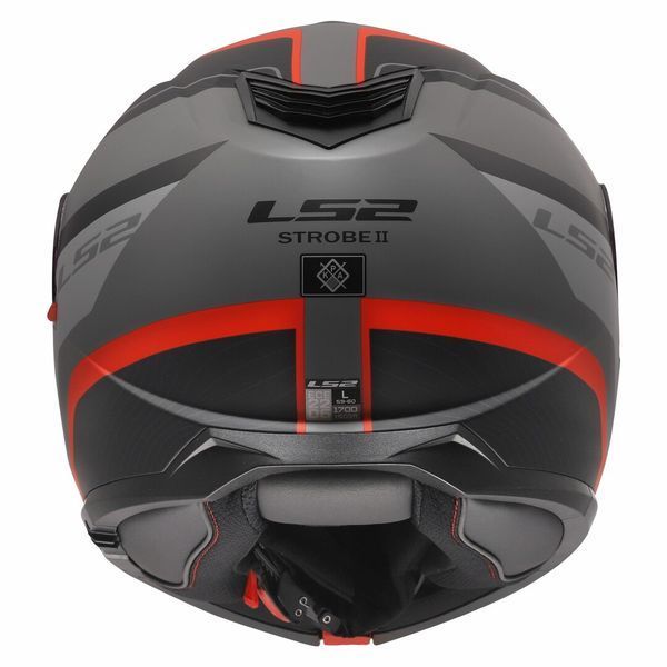 Мотошолом LS2 FF908 Strobe 2 Monza Black Grey Red L 569082231L фото