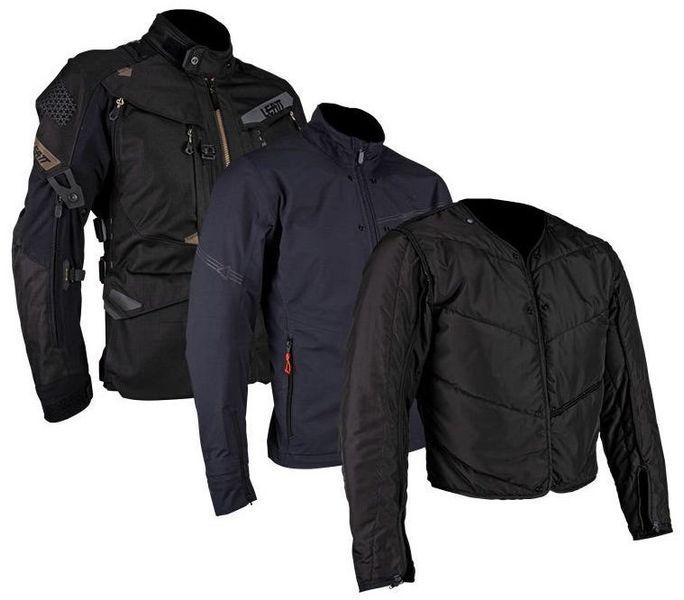 Куртка LEATT 7.5 MultiTour Adventure Jacket [Stealth], M 5024010101 фото