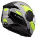 Мотошолом LS2 FF902 Scope 2 Duria Grey Hi-Vis Yellow (S) 569022566S фото 8