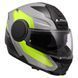 Мотошолом LS2 FF902 Scope 2 Duria Grey Hi-Vis Yellow (S) 569022566S фото 6