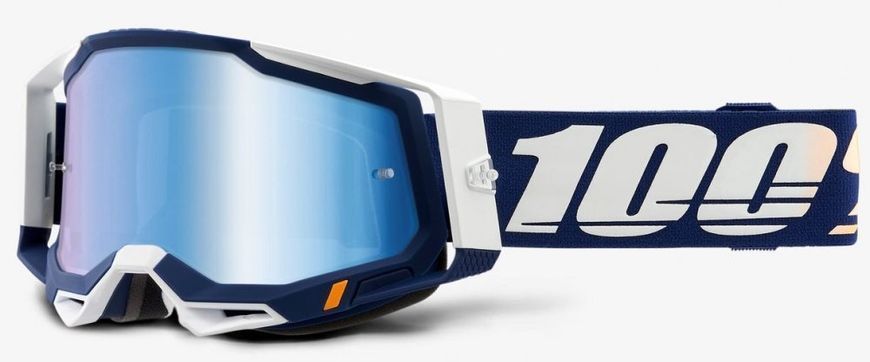 Окуляри 100% RACECRAFT 2 Goggle [Concordia], Mirror Blue Lens 50121-250-07 фото