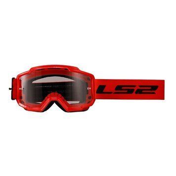 Окуляри LS2 Charger Goggle Red with Clear Visor 7202001032 фото